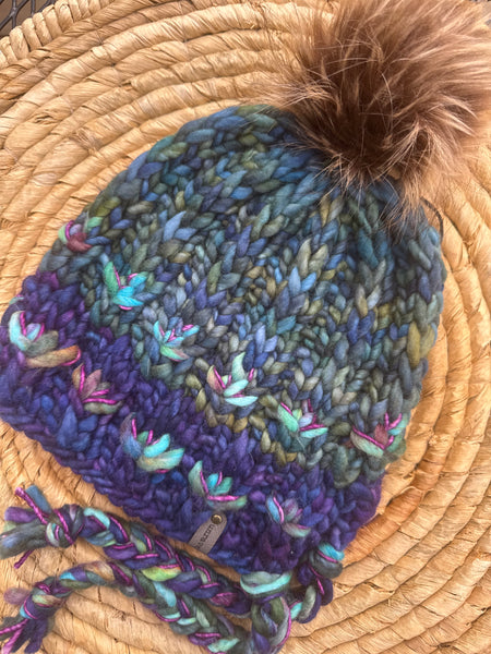 Mirror Pond Bonnet - Whales Road, Azul Verde, Boomerang